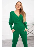 Dvojdielna súprava svetrov zelená Dvojdielna súprava svetrov zelená