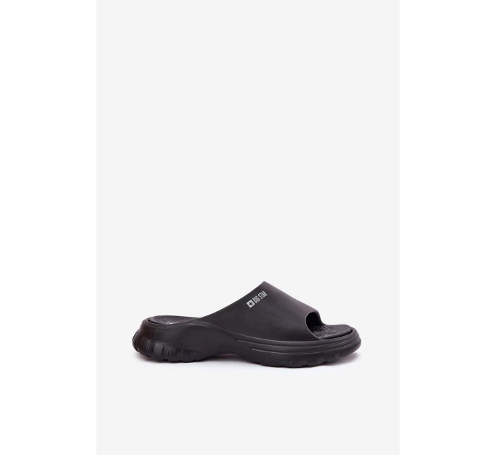 Piankowe Klapki Damskie Big Star RR274A577 Czarne