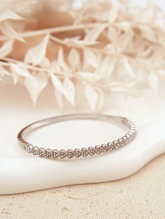 Dámský náramek s malými model 22069279 z nerezové oceli stříbrný - Boto