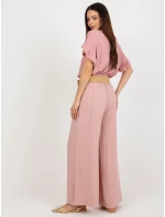 Spodnie DHJ SP model 18547140 jasny różowy - FPrice Spodnie DHJ SP model 18547140 jasny różowy - FPrice