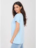 Bluzka RV BZ model 22031482 jasny niebieski - FPrice