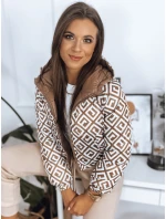 Dámská prošívaná oboustranná bunda v barvě camel Dstreet model 21965426 - FashionStreet