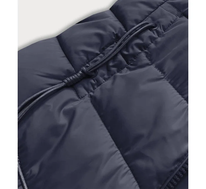 Tmavomodrá zimná bunda s kapucňou (ty045-2) Tmavomodrá zimná bunda s kapucňou (ty045-2)