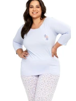 Dámske pyžamo 3257 Ariella modré - TARO