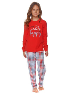 Dívčí pyžamo Flow červené model 17734364 - DN Nightwear