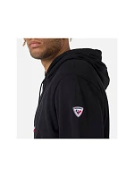 LOGO model 21451100 HOOD FL mikina černá - Rossignol