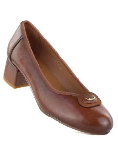 Dámske hnedé lodičky Potocki SZ12788