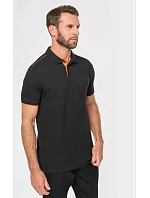 270 Pánské pracovní piqué polo "DaytoDay" model 22423774 black/orange - WK 270 Pánské pracovní piqué polo "DaytoDay" model 22423774 black/orange - WK