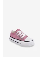 Dětské tenisky vázané Špinavě růžová model 21621575 - Boto Dětské tenisky vázané Špinavě růžová model 21621575 - Boto
