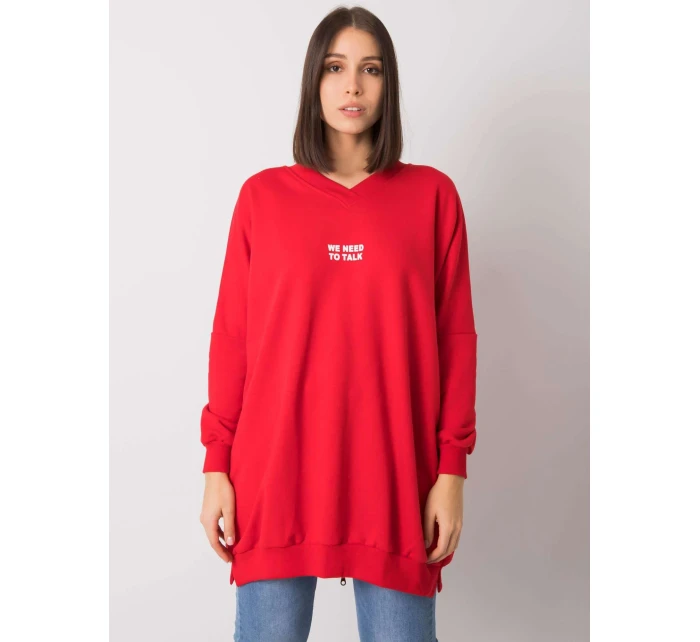 Tunika RV TU model 16292628 červená - FPrice Tunika RV TU model 16292628 červená - FPrice