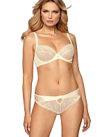 Dámska podprsenka ANUK Ecru - Ružová