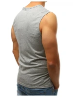 Pánské tílko bez potisku světle šedé model 21962203 - Dstreet