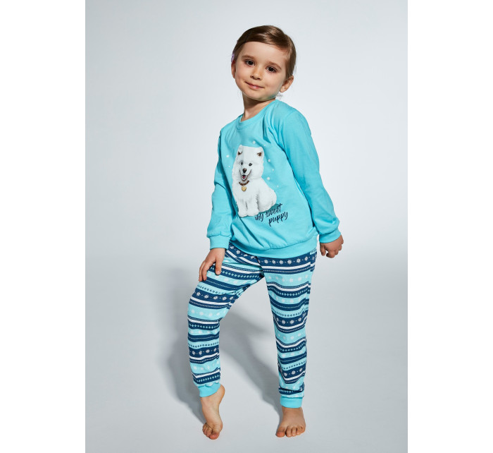 Dievčenské pyžamo Cornette Kids Girl 594/166 Sweet Puppy dł/r 86-128