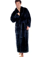 pánsky župan Jack extra 2120 oversized Tmavo modrá