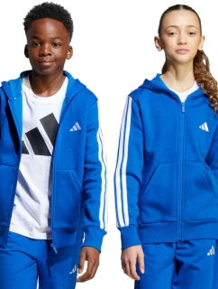 Detská mikina adidas Essentials Full-Zip Hoodie blue JY4977