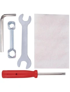 SADA NÁSTROJOV NA OPRAVU BICYKLOV 5V1 VYBAVENIE PRE BICYKLE