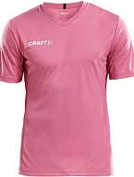Craft Teamwear Squad Go Jersey Solid M Pánske športové tričko s výstrihom do V 82.5560 pop