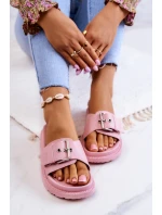 Klasické pantofle Big Star Růžová model 21579639 - Big Star Shoes