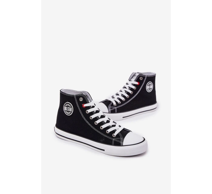 Textilní Pánské Tenisky Big Star model 21686414 HIPOLY SYSTEM Černé - Big Star Shoes