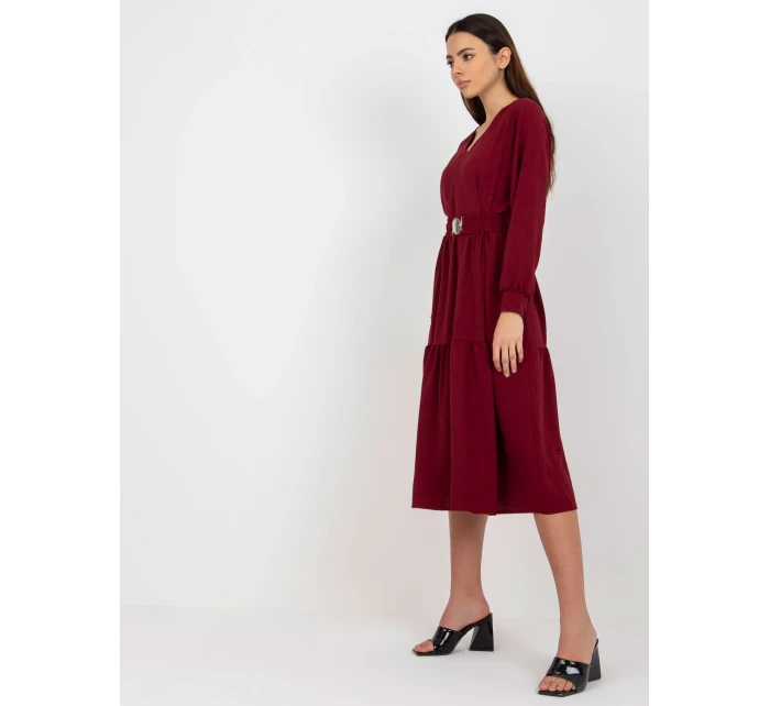 Dámske šaty TW SK BI 2021706 šaty.93P gaštanová - FPrice Dámske šaty TW SK BI 2021706 šaty.93P gaštanová - FPrice