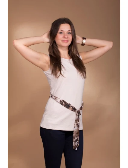 Blúzka Lucinda 3980 béžová - Lookat