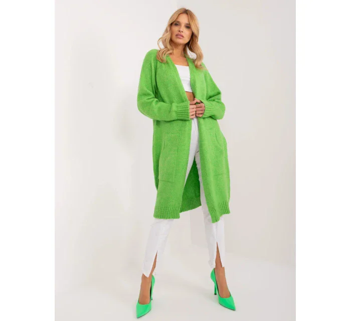 Cardigan BA SW 0344 1.04P svetlozelená