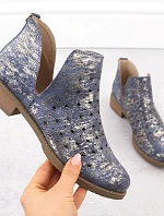 Dámska obuv W SA62-102 SAN12D blue - M.Daszynski