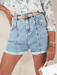 Dámske džínsové šortky DENIMCUTS blue FashionStreet SY0334