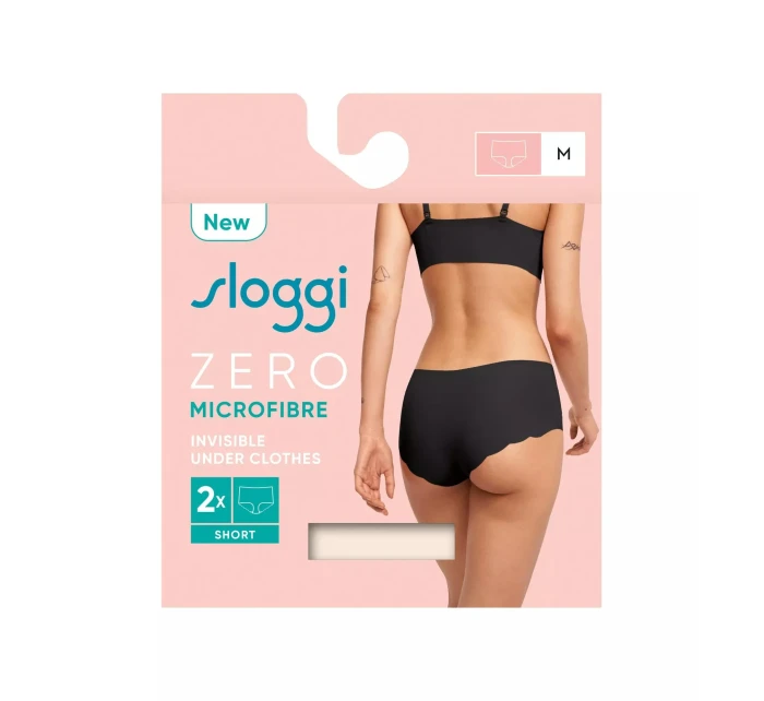 Dámské kalhotky ZERO Microfibre 2.0 Short 2P    model 18350481 - Sloggi