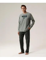 Atlantic NMP-392 dlhé/r S-2XL pánske pyžamo Atlantic NMP-392 dlhé/r S-2XL pánske pyžamo