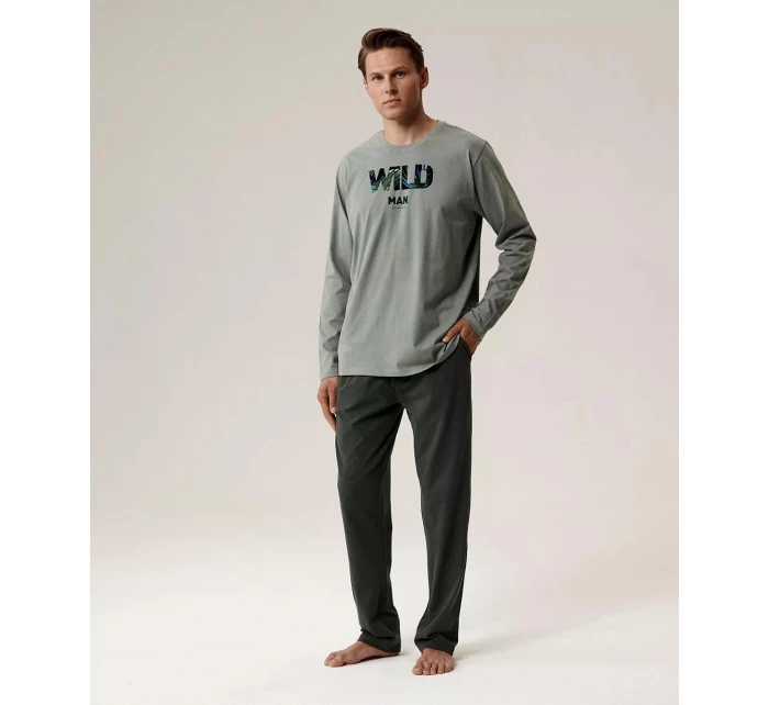 Atlantic NMP-392 dlhé/r S-2XL pánske pyžamo Atlantic NMP-392 dlhé/r S-2XL pánske pyžamo