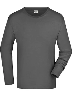Daiber JN 913 Pánske tričko s dlhým rukávom 02.0913 grafitová