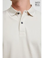 NEOBLU Orel Unisex piqué polo z hrubej bavlny 24.4337 night blue NEOBLU Orel Unisex piqué polo z hrubej bavlny 24.4337 night blue