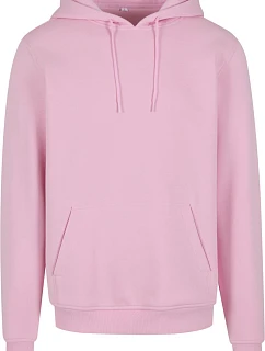 BY 011 Mikina s kapucí z těžké bavlny model 22435581 soft pink - Build your Brand