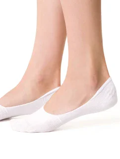 Steven 058 bavlnené ponožky farba:biela