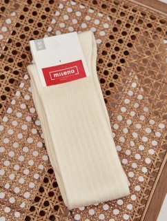 Merino model 21744469 podkolenky Ecru - Milena