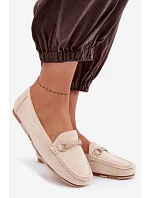 Dámské mokasíny ploché béžové Olisa Dámské mokasíny ploché béžové Olisa