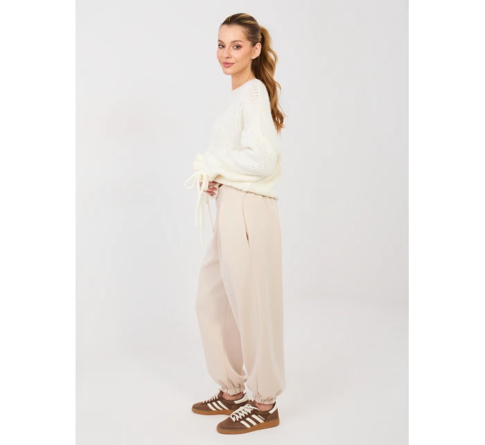 Spodnie IT SP model 21902713 jasny beżowy - FPrice