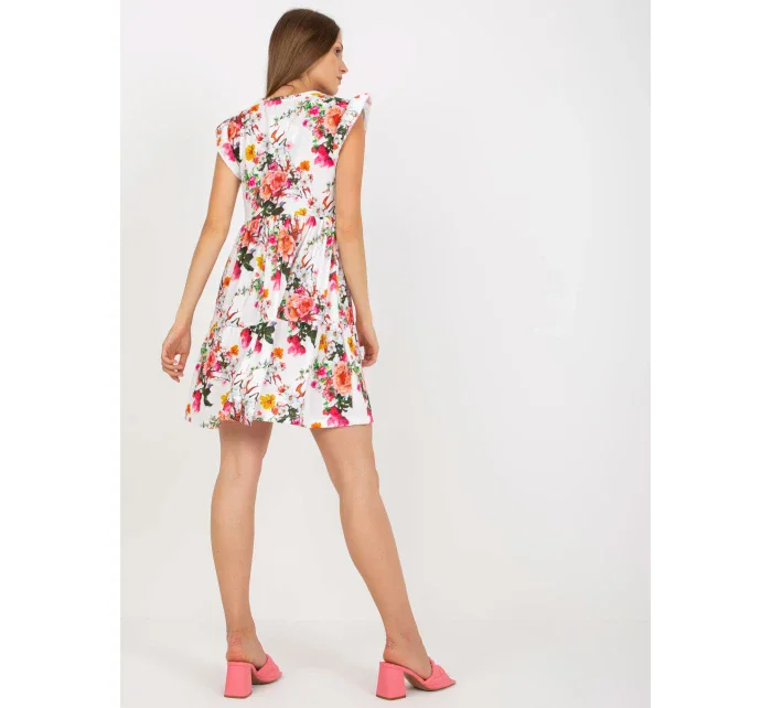 Dámské šaty RV SK model 17505336 bílé a červené - FPrice