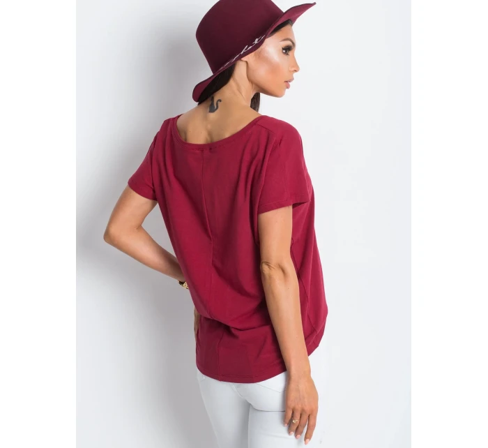 Tričko RV TS 4832.16P gaštanová