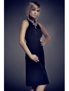 Šaty Paloma Mod. Č. 52 čierna - Figl