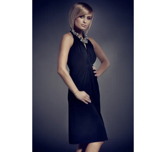 Šaty Paloma Mod. Č. 52 čierna - Figl Šaty Paloma Mod. Č. 52 čierna - Figl