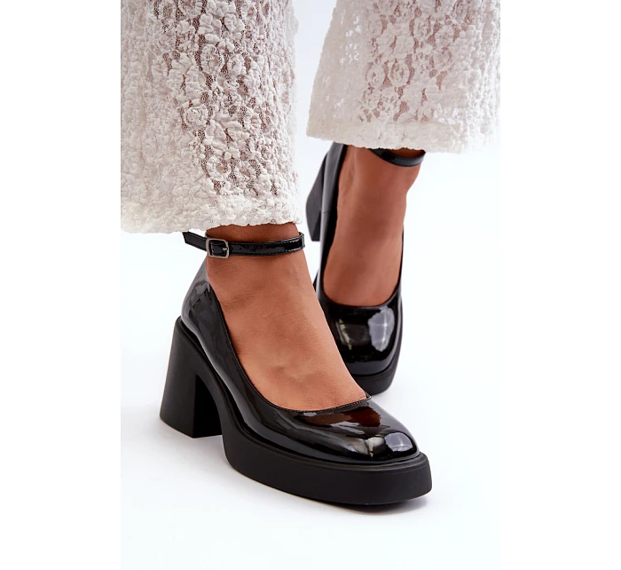 Lodičky na podpätku model 225608 Step in style