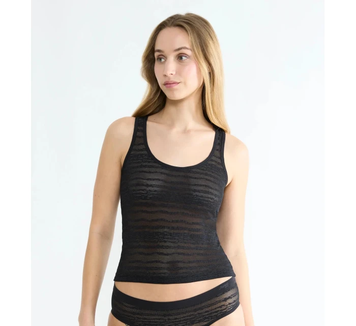 sloggi FREE Evolve Tank Top Lace - BLACK - SLOGGI BLACK - SLOGGI