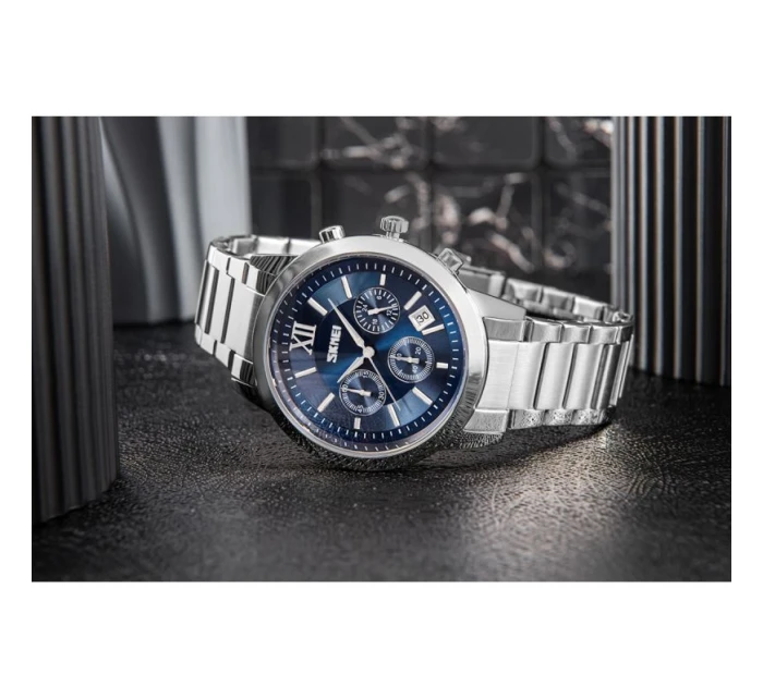 Pánske hodinky Skmei 9097BU + BOX Pánske hodinky Skmei 9097BU + BOX