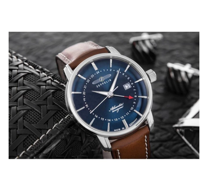 ZEPPELIN Atlantic Timezone 8442-3 Pánske hodinky + BOX ZEPPELIN Atlantic Timezone 8442-3 Pánske hodinky + BOX