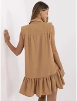 Šaty 341 SK 5183.09 ťava