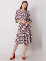 Šaty LK SK 508525.17 biele a červené Šaty LK SK 508525.17 biele a červené