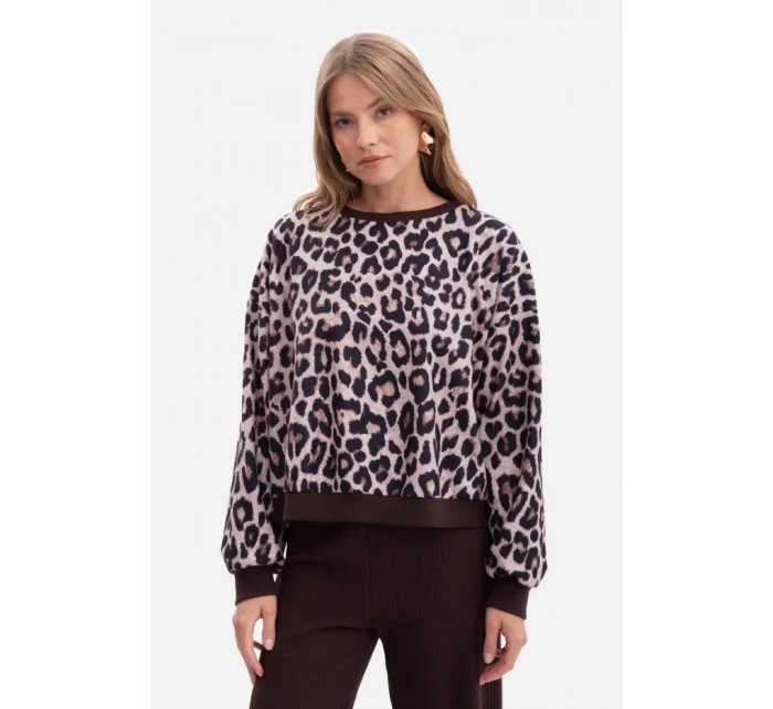 B303 Pletená mikina s potlačou - model 1 B303 Pletená mikina s potlačou - model 1