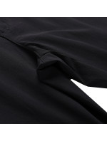 Pánske nohavice s nepremokavou úpravou a odnímateľnými nohavicami. ALPINE PRO NESC čierna